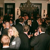 Foto: Intensive Gespräche zum Neujahrsempfang AHK Oslo 2008